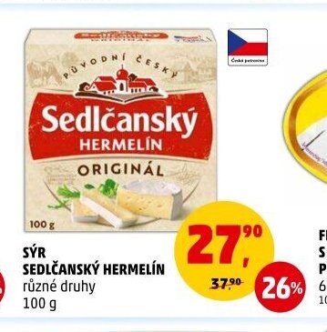 SÝR SEDLČANSKÝ HERMELÍN