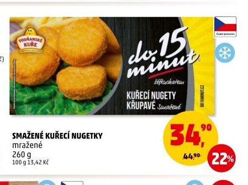 SMAŽENÉ KUŘECÍ NUGETKY