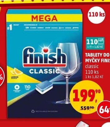 Tablety do myčky Finish Classic