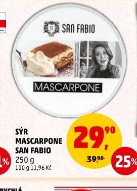 SÝR MASCARPONE SAN FABIO