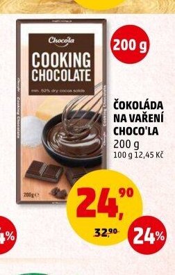 ČOKOLÁDA NA VAŘENÍ CHOCO'LA