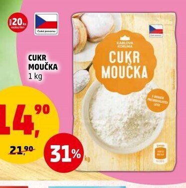 Cukr moučka