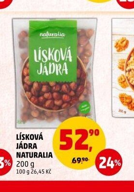 Lísková jádra Naturalia