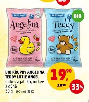 BIO KŘUPKY ANGELINA, TEDDY LITTLE ANGEL