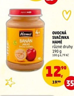 OVOCNÁ SVAČINKA HAMÉ