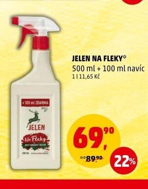 JELEN NA FLEKY