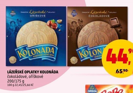 LÁZEŇSKÉ OPLATKY KOLONÁDA