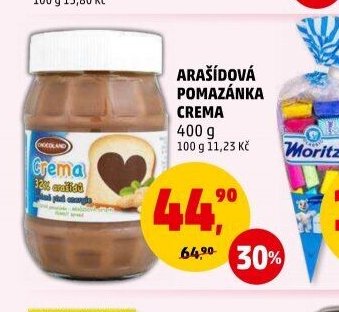 ARAŠÍDOVÁ POMAZÁNKA CREMA
