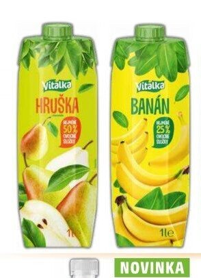 VITÁLKA různé druhy 1 l (Hruška)
