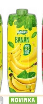 VITÁLKA různé druhy 1 l (Banán)