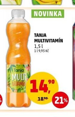 TANJA MULTIVITAMÍN 1,5 l