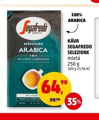 KÁVA SEGAFREDO SELEZIONE 250 g