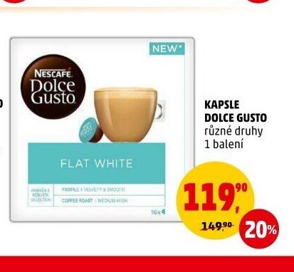 KAPSLE DOLCE GUSTO různé druhy