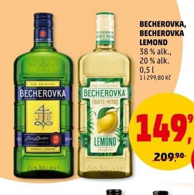 Becherovka, Becherovka Lemond