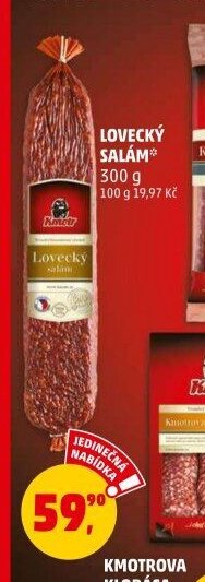 Lovecký salám Kmotr