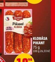Klobása Pikant