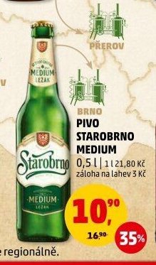 PIVO STAROBRNO MEDIUM