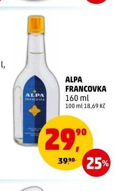 Alpa Francovka 160 ml