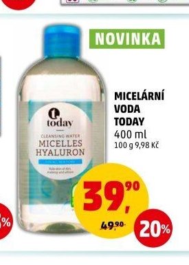 Micelární voda Today 400 ml