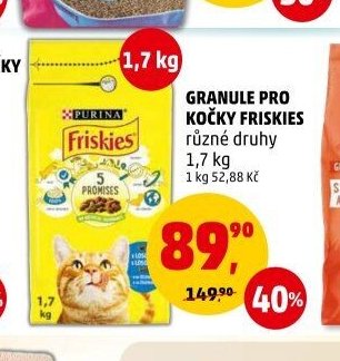 GRANULE PRO KOČKY FRISKIES