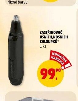 ZASTŘIHOVAČ UŠNÍCH, NOSNÍCH CHLOUPKŮ