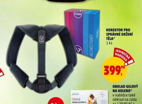 KOREKTOR PRO SPRÁVNÉ DRŽENÍ TĚLA