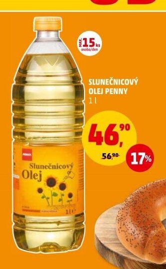 Slunečnicový olej Penny