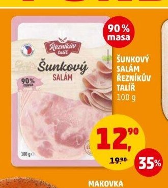 Šunkový salám Řezníkův talíř