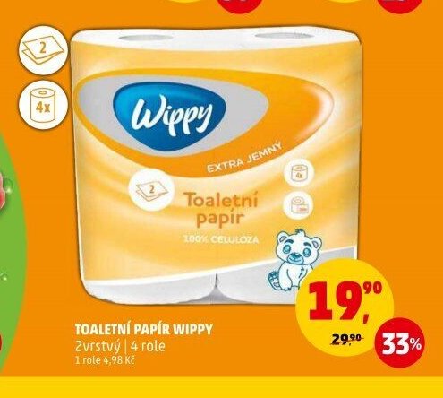 Toaletní papír Wippy