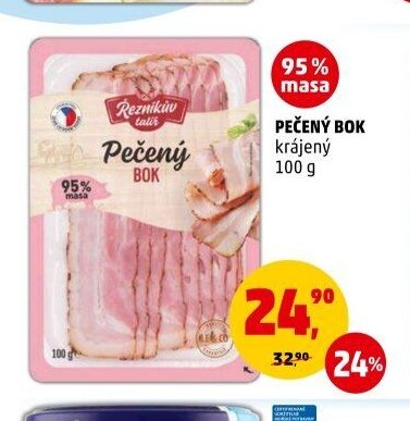 PEČENÝ BOK krájený 100 g