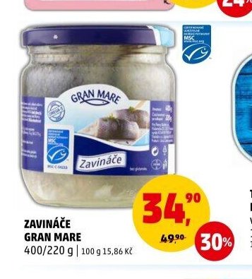 ZAVINÁČE GRAN MARE 400/220 g