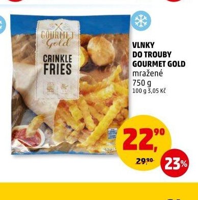 VLNKY DO TROUBY GOURMET GOLD mražené 750 g