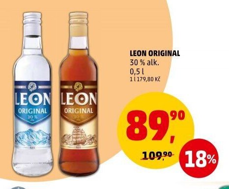 LEON ORIGINAL 30% alk. 0,5 l