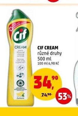 CIF CREAM různé druhy 500 ml