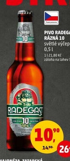 PIVO RADEGAST RÁZNÁ 10