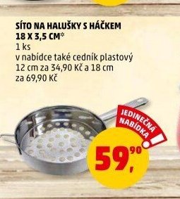 Síto na halušky s háčkem