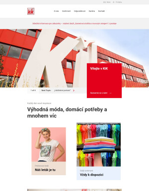 akční leták Kik textil 10.8.2022-16.8.2022
