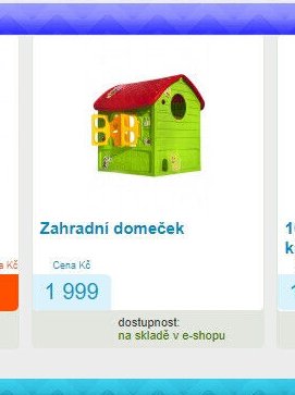 Zahradní domeček