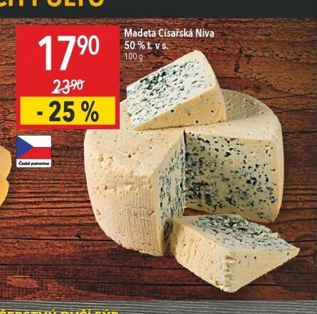 Madeta Císařská Niva