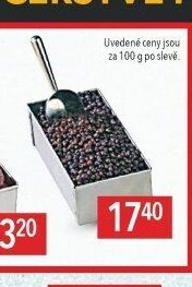Mražené ovoce na váhu