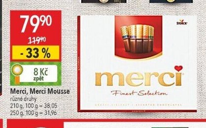 Merci, Merci Mousse