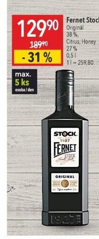 Fernet Stock