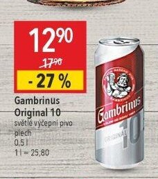 Gambrinus Originál 10