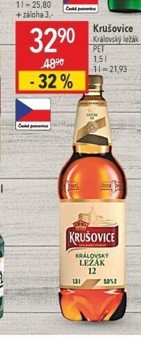 Krušovice Královský ležák