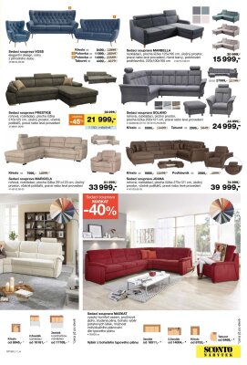 akční leták Sconto nábytek 12.8.2022-21.8.2022