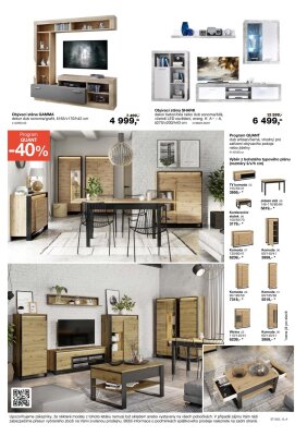 akční leták Sconto nábytek 12.8.2022-21.8.2022