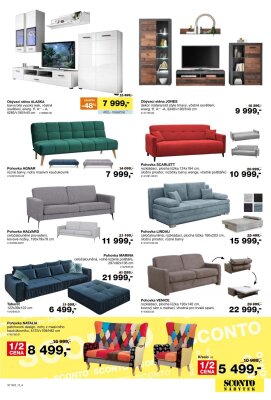 akční leták Sconto nábytek 12.8.2022-21.8.2022