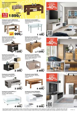 akční leták Sconto nábytek 12.8.2022-21.8.2022