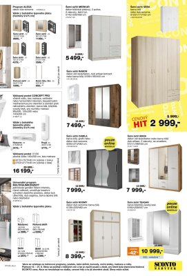 akční leták Sconto nábytek 12.8.2022-21.8.2022