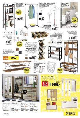 akční leták Sconto nábytek 12.8.2022-21.8.2022